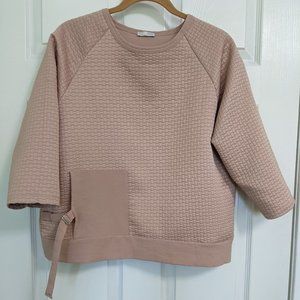 ZARA Pink Pullover Sweater or Sweatshirt Size Large